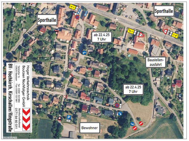 Google Maps - Hochkirch Ringstraße