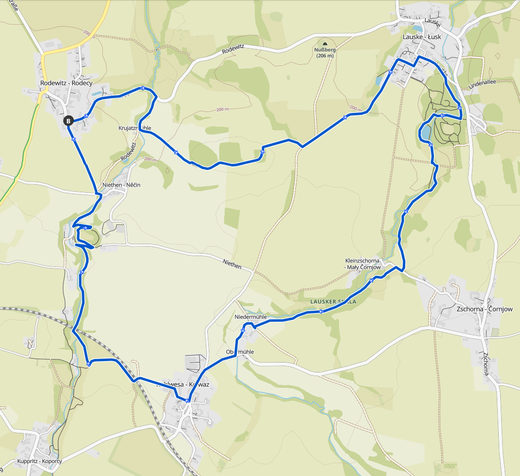 Wanderkarte - Tour 4: Drei Schanzen Tour - 9,3 km - 100 m↑