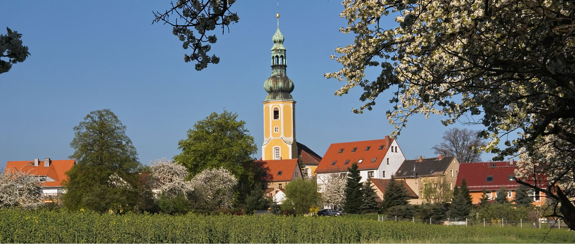 Gemeinde Hochkirch im Landkreis Bautzen in der Oberlausitz 